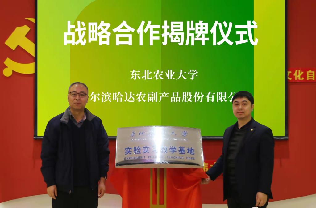 双方代表揭牌